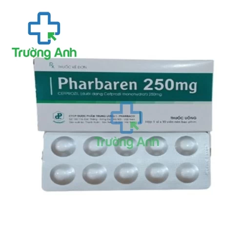 Pharbaren 250mg Pharbaco - Thuốc điều trị nhiễm khuẩn hiệu quả