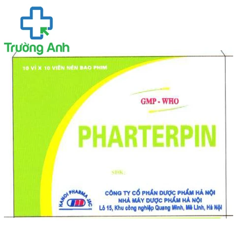 Pharterpin - Thuốc điều trị long đờm hiệu quả của DP Hanoi