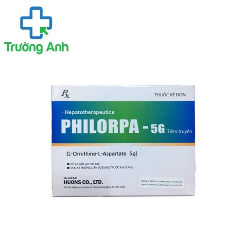 Philorpa 5g tiêm - Thuốc điều trị tăng amoniac hiệu quả của Ấn Độ