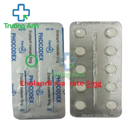 Phocodex 5mg - Thuốc điều trị tăng huyết áp hiệu quả của Ukraine