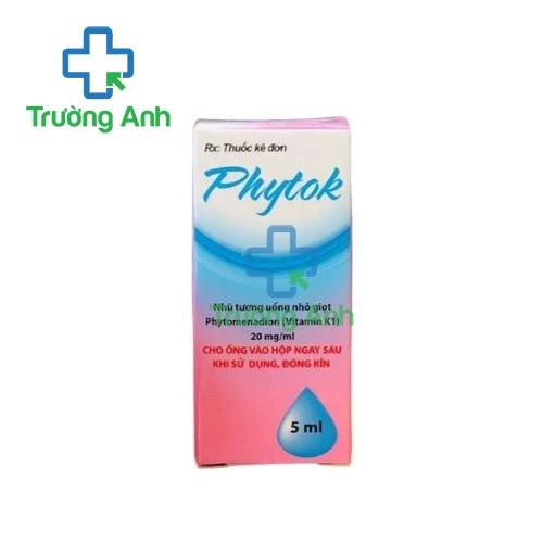 Phytok 5ml - Giúp bổ sung vitamin K1 hiệu quả của CPC1HN