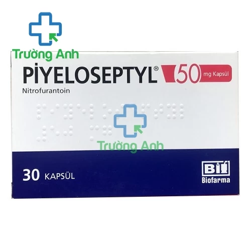 Piyeloseptyl 50mg Kapsul (Nitrofurantoin) -Thuốc điều trị nhiễm khuẩn hiệu quả   