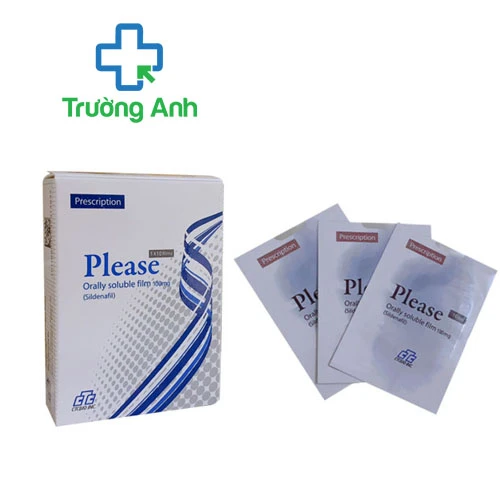 Please 100mg - Thuốc điều trị rối loạn cương dương của Hàn quốc