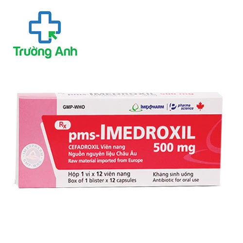 Pms-Imedroxil 500mg - Thuốc điều trị nhiễm khuẩn của Imexpharm 