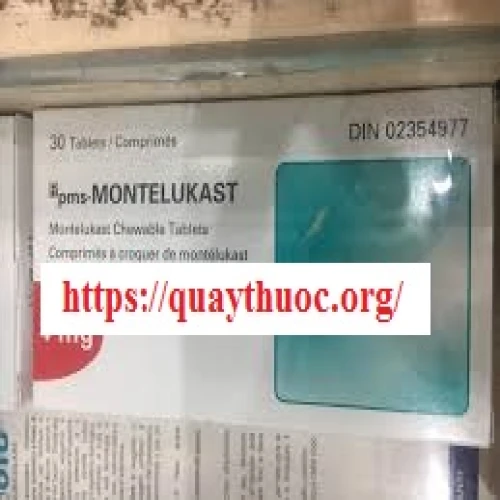 Pms-Montelukast 4mg - Thuốc điều trị hen phế quản của Canada