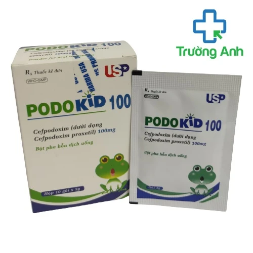 Podokid 100 - Thuốc điều trị nhiễm khuẩn hiệu quả