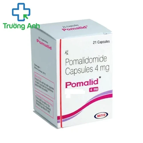 Pomalid 4mg - Thuốc điều trị đa u tủy tiến triển của Ấn Độ