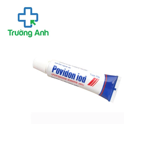 Povidon Iod Gel Quapharco - Sát khuẩn vết thương ở da, niêm mạc