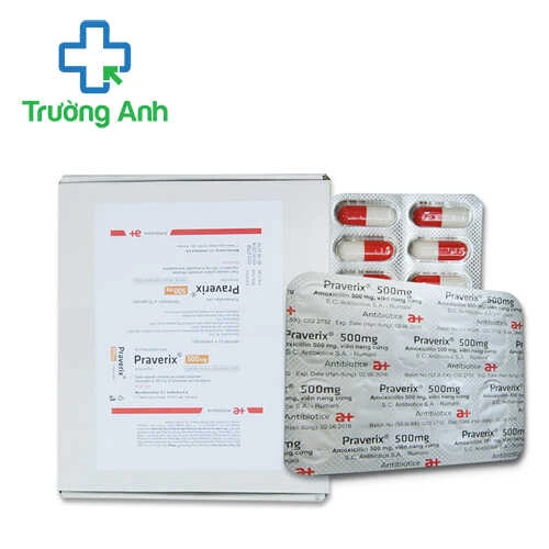 Praverix 500mg - Thuốc trị nhiễm khuẩn hiệu quả của Romania