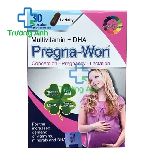 Pregna-Won Wondfo - Hỗ trợ bổ sung DHA, EPA hiệu quả cho cơ thể