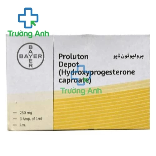 Proluton Depot 250mg - Thuốc điều trị sinh non và chuyển giới hiệu quả của Bayer