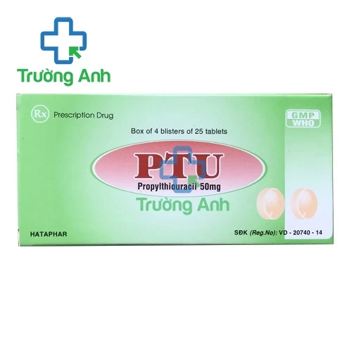 PTU - Thuốc điều trị bệnh Basendow hiệu quả