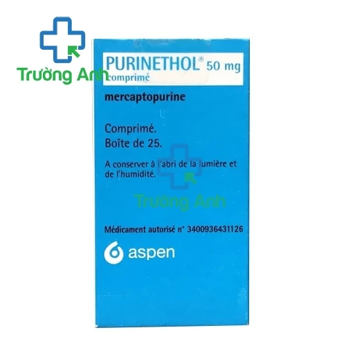 Purinethol 50mg - thuốc điều trị ung thư máu, bạch cầu