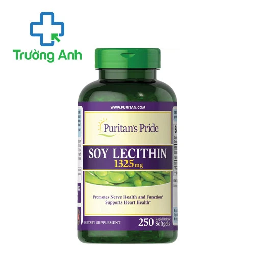 Puritan’s Pride Soy Lecithin 1325mg (100 viên) - Viên uống hỗ trợ nội tiết tố nữ hiệu quả