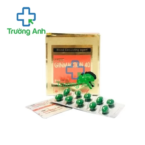 Pyme Ginmacton 40 - Thuốc tăng cường tuần hoàn não của Pymepharco