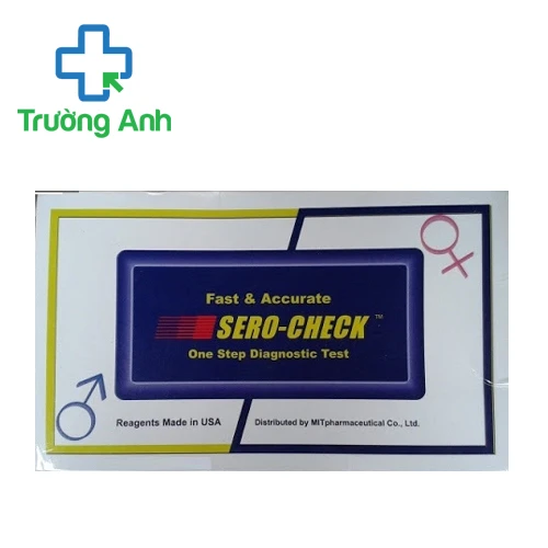 Test giang mai Syphilis Serocheck xét nghiệm nhanh của Mỹ