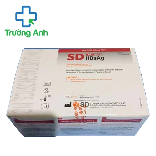 Que test viêm gan E SD HBsAg của SD Bioline, Hàn Quốc