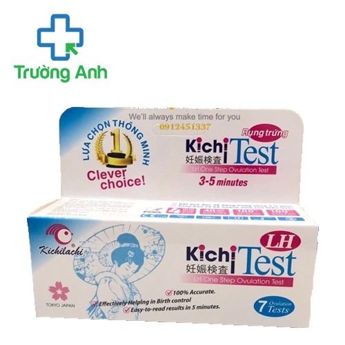 Que thử rụng trứng Kichi Test hiệu quả