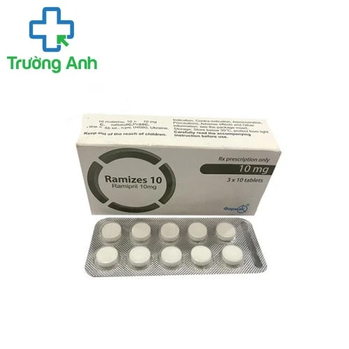 Ramizes 10mg - Thuốc điều trị tình trạng tăng huyết áp hiệu quả của Ukraine