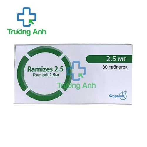 Ramizes 2,5 - Thuốc điều trị tăng huyết áp và suy tim hiệu quả của Ukraine