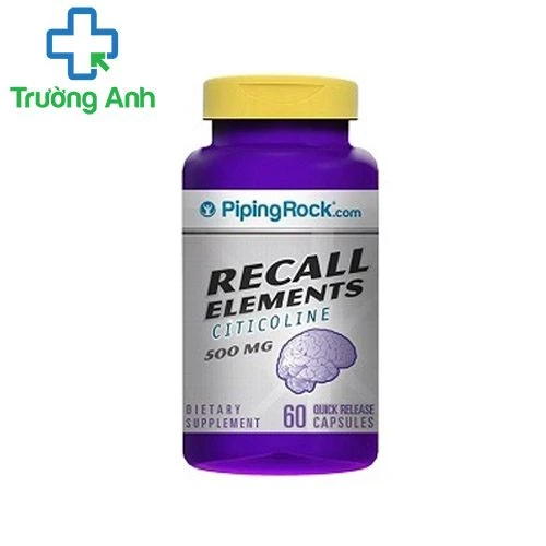 Recall Elements 500mg - Viên uống bổ não hiệu quả của Mỹ