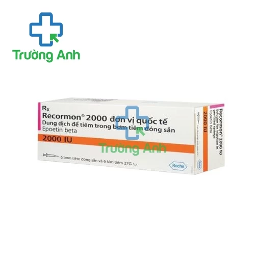 Recormon 2000IU - Thuốc điều trị thiếu máu do suy thận mạn tính hiệu quả