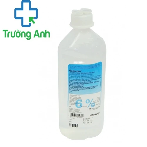 Refortan - Dung dịch tiêm truyền tăng thể tích tuần hoàn của Đức