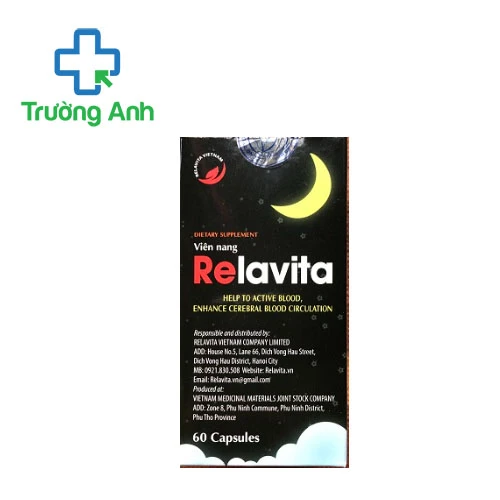 Relavita VietMec - Hỗ trợ tăng cường tuần hoàn máu não hiệu quả