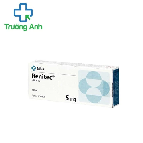 Renitec 5mg - Thuốc điều trị suy tim hiệu quả