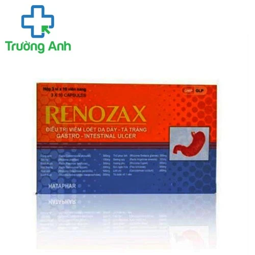 Renozax - Thuốc điều trị viêm loét dạ dày, tá tràng hiệu quả