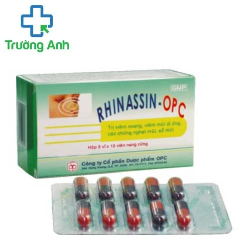 Rhinassin OPC - Giúp điều trị viêm xoang hiệu quả