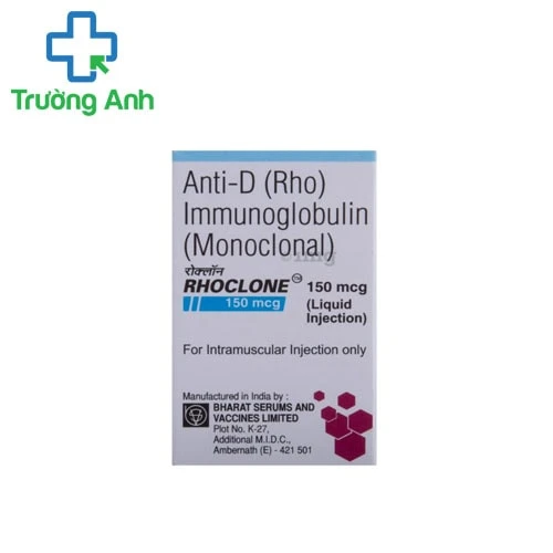 Rhoclone 150mcg - Thuốc dự phòng bệnh Rhesus hiệu quả của Ấn Độ