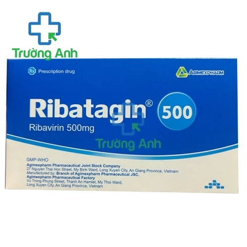 Ribatagin 500 - Thuốc điều trị viêm gan hiệu quả của Agimexpharm 