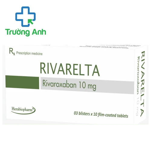 Rivarelta 10mg Herabiopharm - Thuốc phòng ngừa thuyên tắc huyết khối tĩnh mạch 