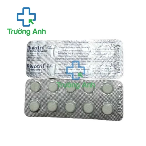 Rivotril 2mg (clonazepam) - Điều trị động kinh của Roche