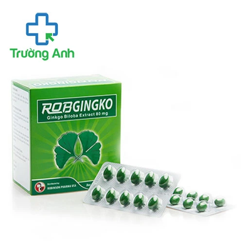 Robginko Robinson Pharma USA - Viên uống tăng cường tuần hoàn não