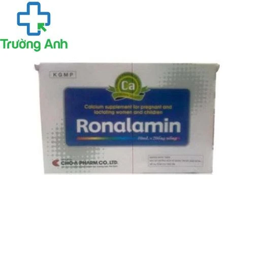 Ronalamin 10ml -  bổ sung canxi hiệu quả của Hàn Quốc