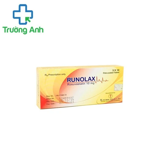 Ronulax 10mg - Thuốc điều trị tình trạng tăng cholesterol trong máu hiệu quả của Bangladesh