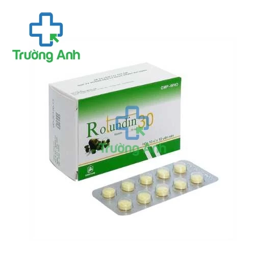 Rotundin 30mg Khapharco - Thuốc điều trị mất ngủ hiệu quả