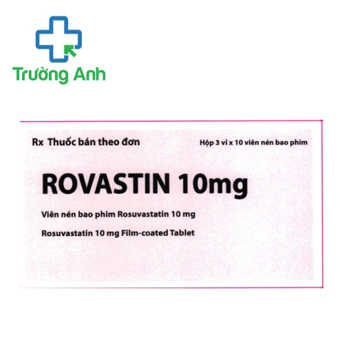 Rovastin 10mg Apotex - Thuốc điều trị tăng cholesterol máu hiệu quả