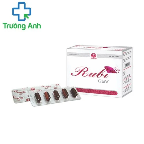 Rubi GSV - Viên uống hỗ trợ làm đẹp da hiệu quả