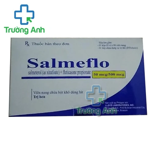 Salmeflo 50mcg/500mcg Lloyd Lab - Thuốc điều trị hen suyễn hiệu quả của Philippines