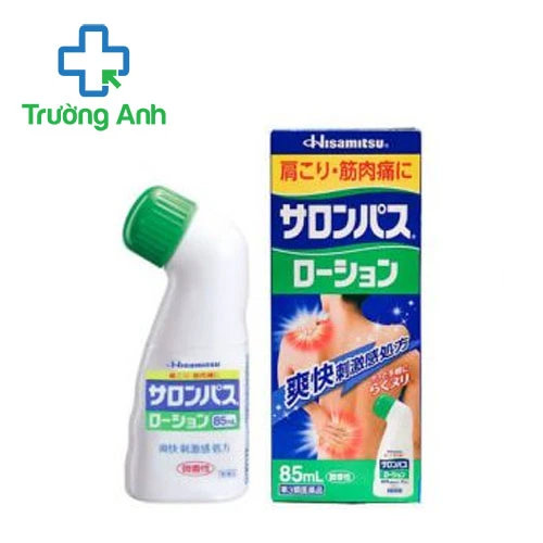 Salonpas Lotion Hisamitsu 85ml - Dầu xoa bóp giảm đau xương khớp