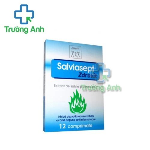 Salviasept Zdrovit (Viên ngậm) - Hỗ trợ điều trị viêm họng