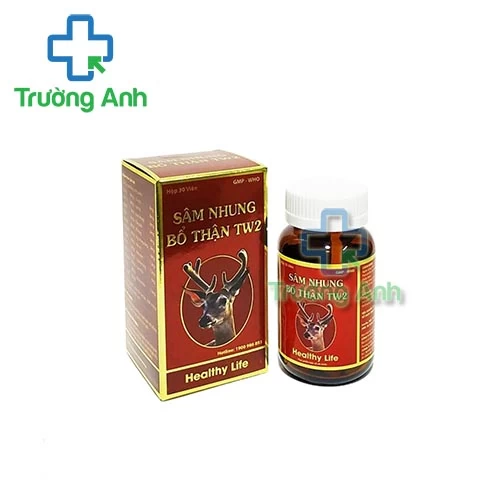 Sâm Nhung Bổ Thận TW2 - Bổ thận tráng dương, tăng cường sinh lý nam