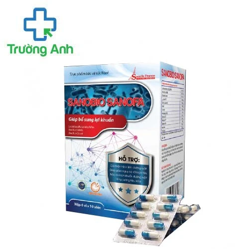 Sanobio Sanofa - Hỗ trợ bổ sung lợi khuẩn cho hệ tiêu hóa khỏe mạnh