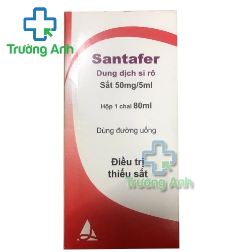 Santafer 80ml - Phòng và điều trị thiếu sắt hiệu quả của Thổ Nhĩ Kỳ