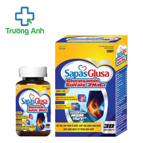 Sapas Glusa - Hỗ trợ bổ sung dưỡng chất cho khớp