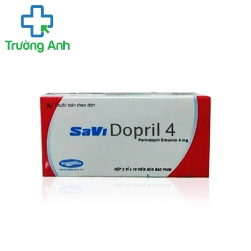 Savi Dopril 4mg - Thuốc điều trị cao huyết áp hiệu quả