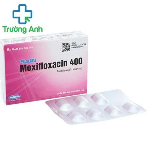 Savi Moxifloxacin 400 - Thuốc điều trị viêm, nhiễm khuẩn hiệu quả